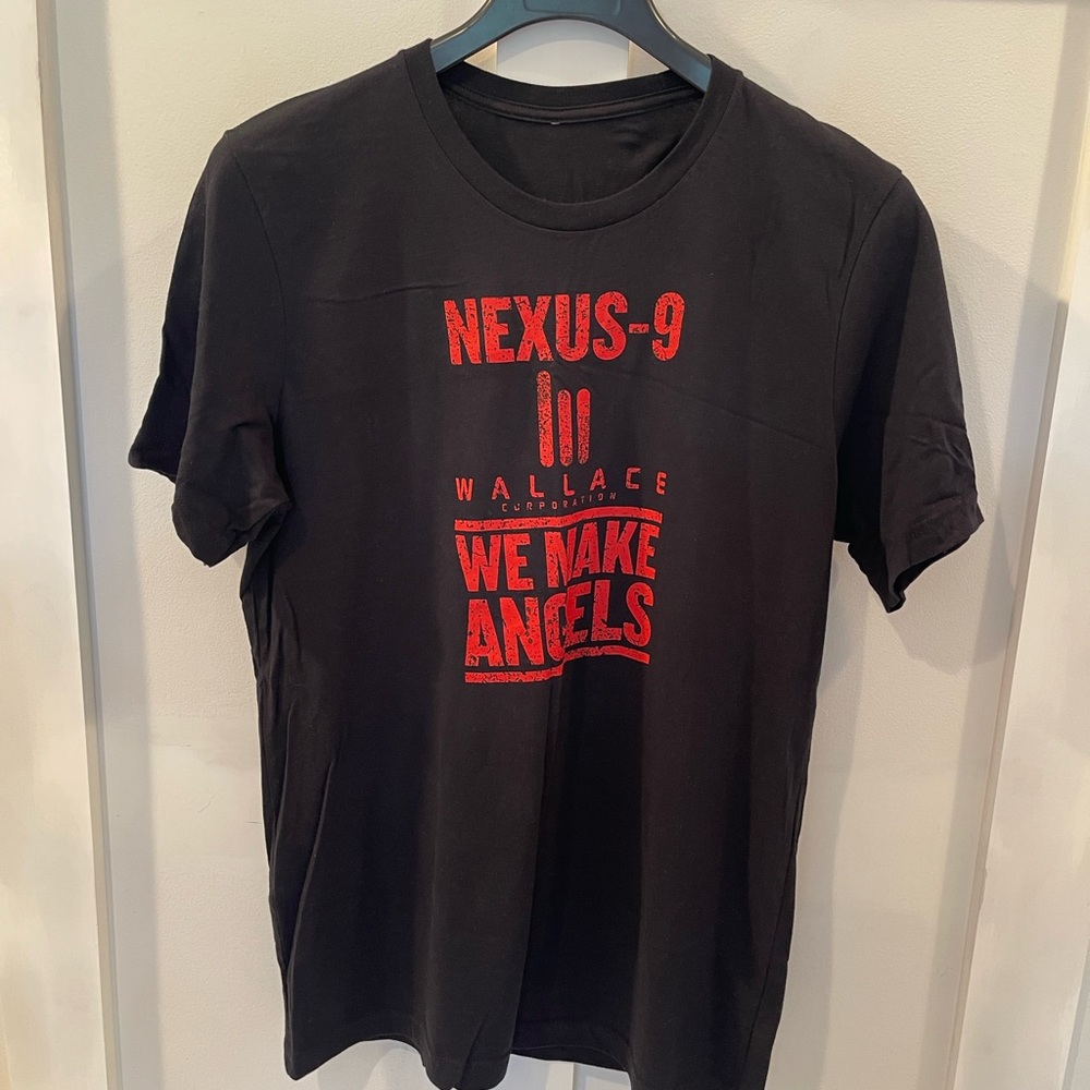 Nexus 9 Wallace We Make Angels Blade Runner 2049 graphic tee shirt Mens black